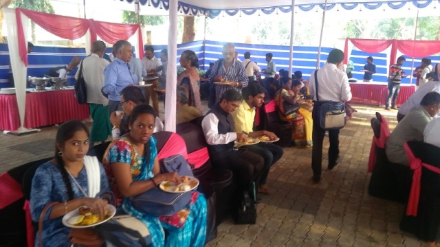 SIHC-CU -EMS hall- food pandal-breakfast